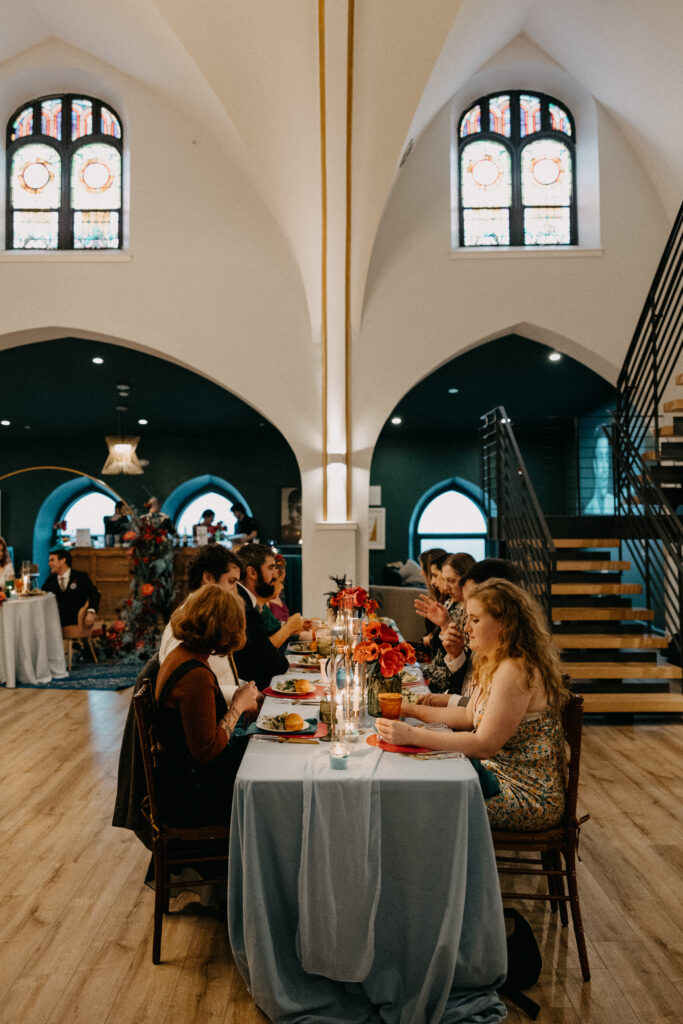 Candlelit Dinner for a philly wedding